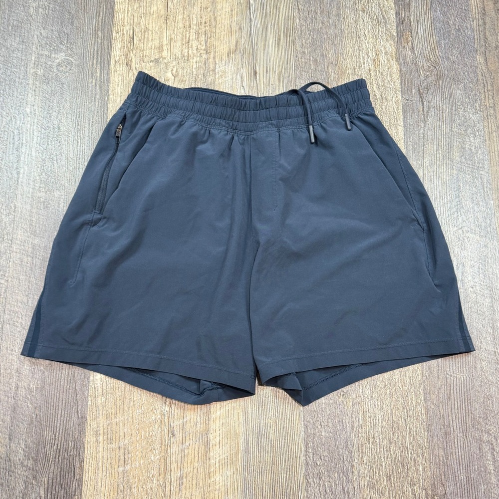 Lululemon Pace Breaker Linerless Shorts Women XS Navy Blue Running Gym